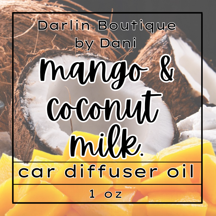 10ml Scented Oil Hanging Car Diffuser with 1 oz Refill