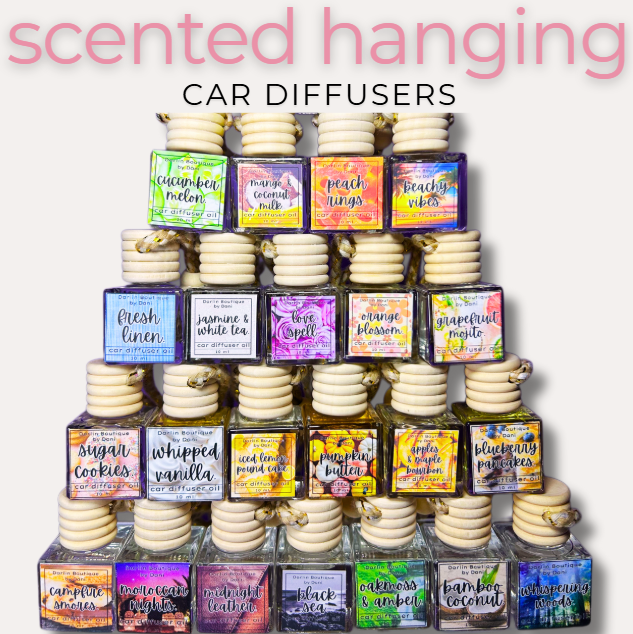 10ml Scented Oil Hanging Car Diffusers