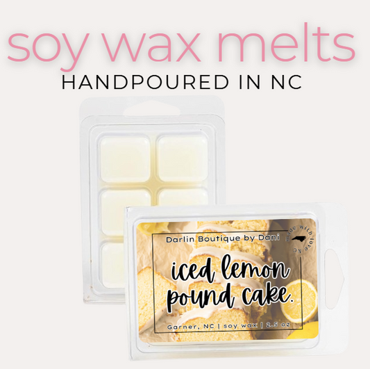 2.5 oz Hand poured Soy Wax Melts