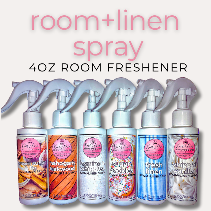 4 oz Scented Linen & Room Spray