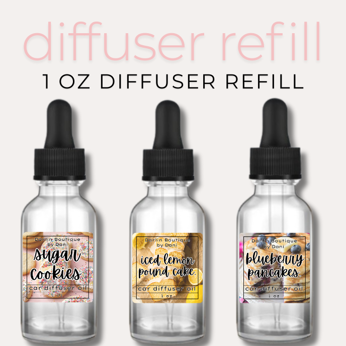 1 oz Scented Hanging Car Refills