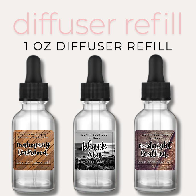1 oz Scented Hanging Car Refills