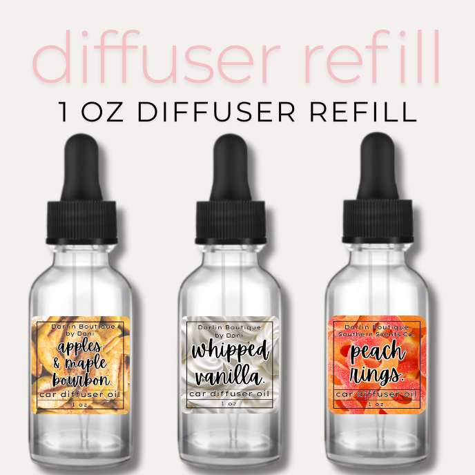 1 oz Scented Hanging Car Refills