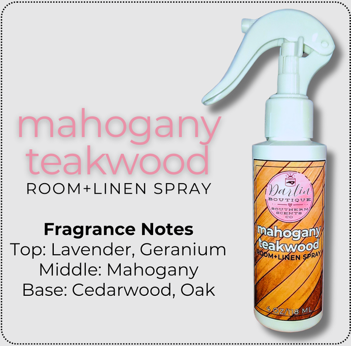 4 oz Scented Linen & Room Spray