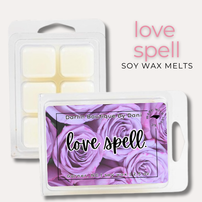 2.5 oz Hand poured Soy Wax Melts