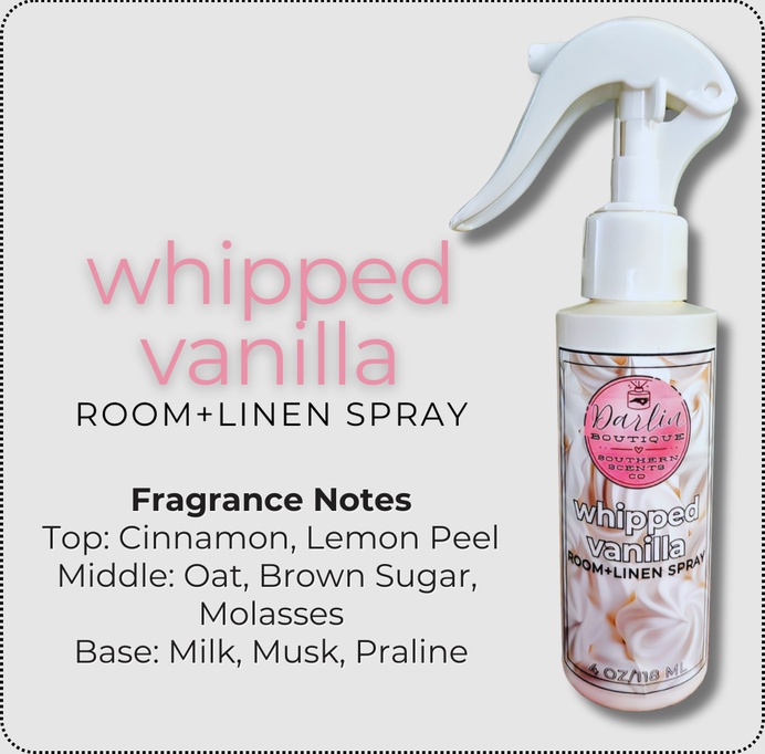 4 oz Scented Linen & Room Spray